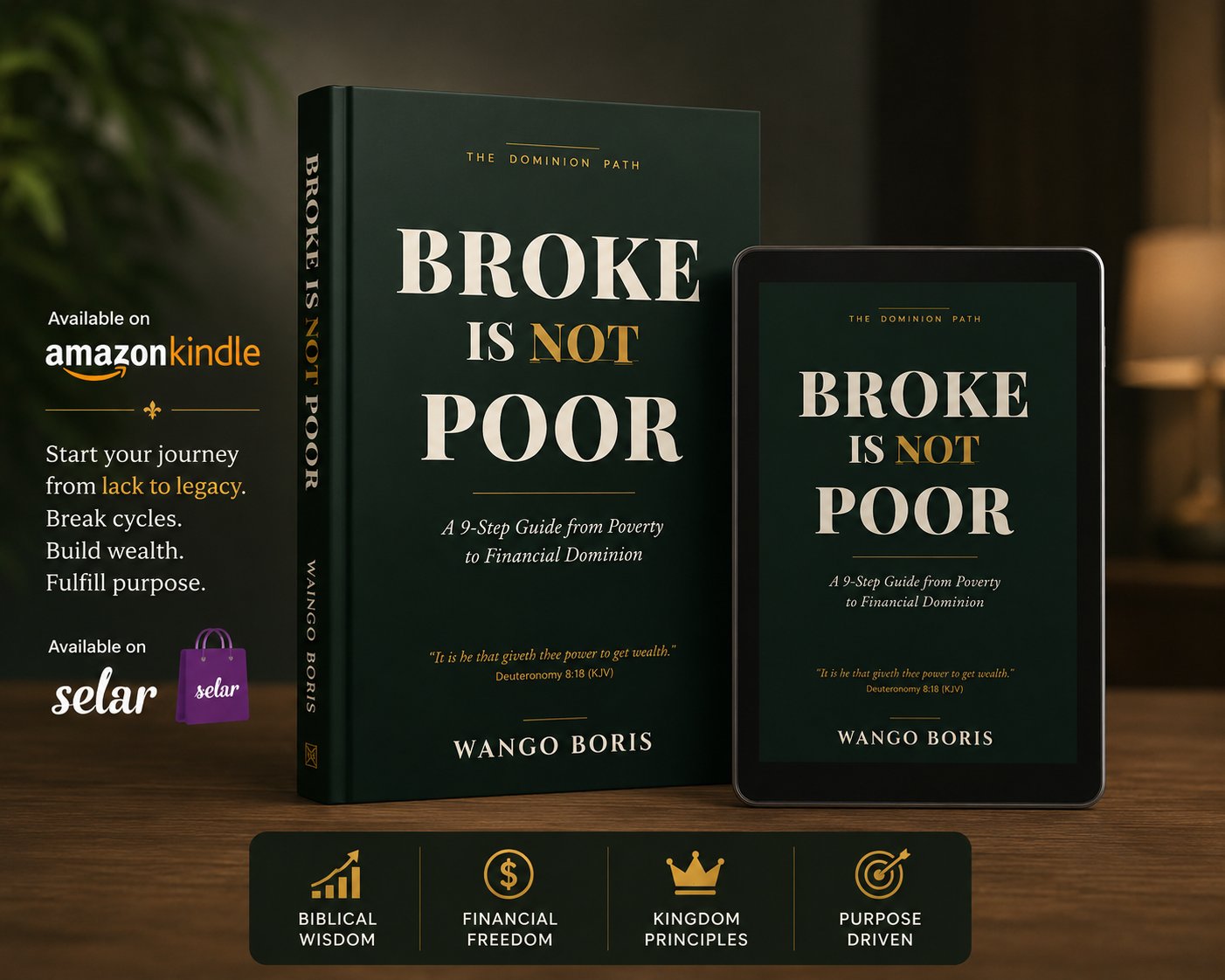 Cover of Broke Is Not Poor