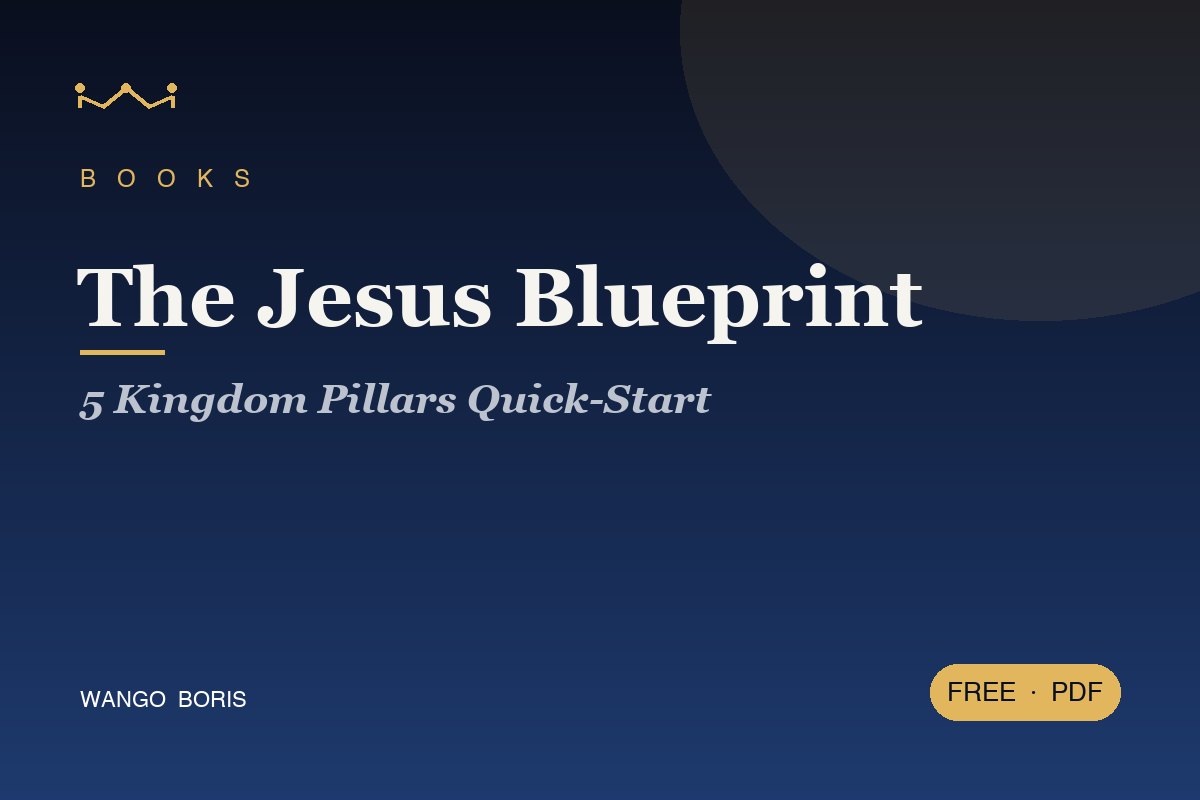 Cover: The Jesus Blueprint